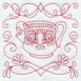 Teacup 7 (Redwork)