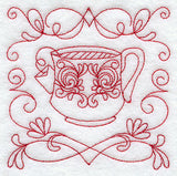 Teacup 7 (Redwork)