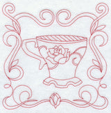 Teacup 8 (Redwork)