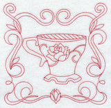 Teacup 8 (Redwork)