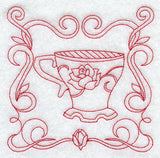 Teacup 8 (Redwork)