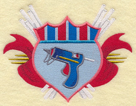 Hot Glue Gun Crest