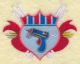 Hot Glue Gun Crest