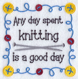 Any Day Spent Knitting