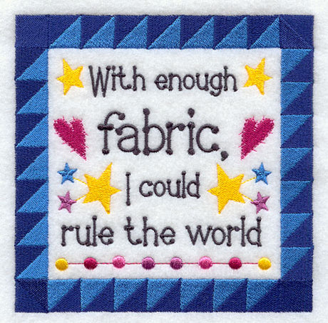 With Enough Fabric