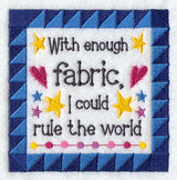 With Enough Fabric