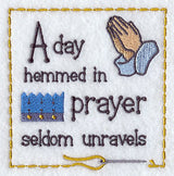 A Day Hemmed in Prayer