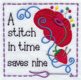 A Stitch in Time