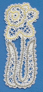 Daffodil Bookmark (Battenburg Lace)