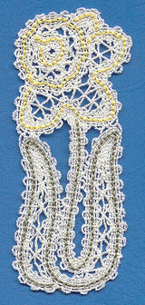 Daffodil Bookmark (Battenburg Lace)