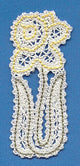 Daffodil Bookmark (Battenburg Lace)