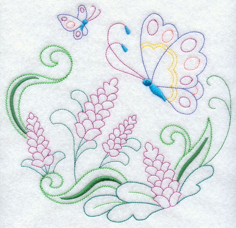 Butterfly Circle - Lavender (Vintage)