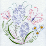 Butterfly Circle - Hyacinth (Vintage)