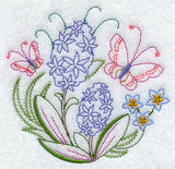 Butterfly Circle - Hyacinth (Vintage)
