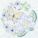 Butterfly Circle - Magnolia (Vintage)