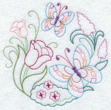 Butterfly Circle - Tulips (Vintage)