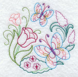 Butterfly Circle - Tulips (Vintage)