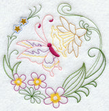 Butterfly Circle - Daffodil (Vintage)