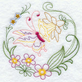Butterfly Circle - Daffodil (Vintage)