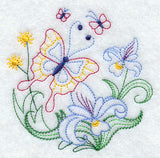 Butterfly Circle - Iris (Vintage)