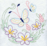 Butterfly Circle - Crocuses (Vintage)