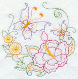 Butterfly Circle - Hibiscus (Vintage)