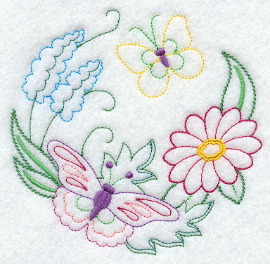 Butterfly Circle - Daisy (Vintage)