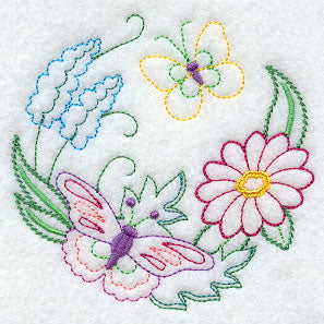 Butterfly Circle - Daisy (Vintage)