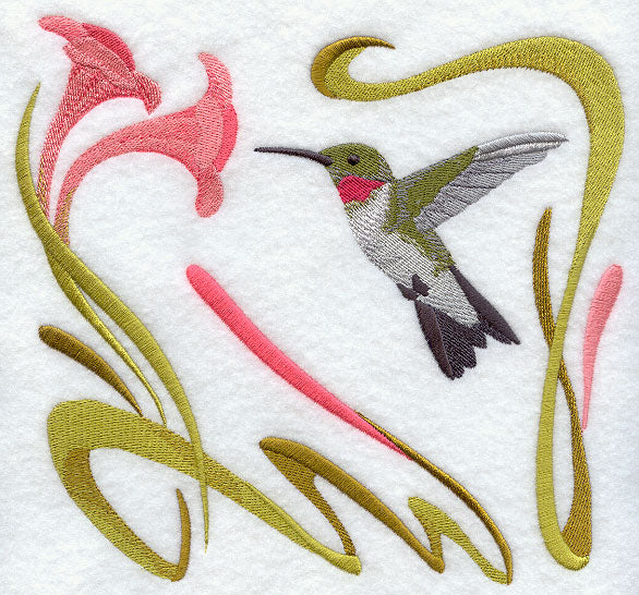 Hummingbird Square - Ruby-throated