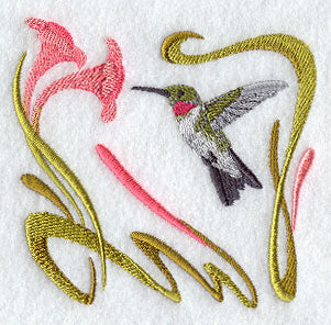 Hummingbird Square - Ruby-throated