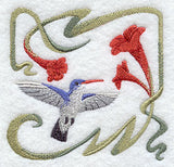 Hummingbird Square - Violet-crowned