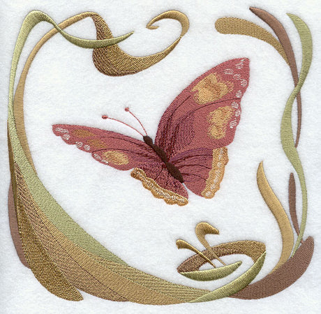 Art Nouveau Butterfly 1