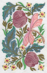 Dragonfly in Flowers