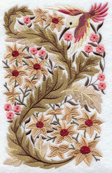 Hummingbird in Flowers