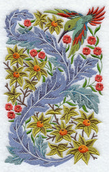 Hummingbird in Flowers