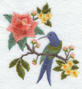 Chinoiserie Swallow-tailed Hummingbird