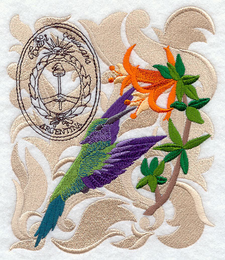 Sparkling Violetear Hummingbird