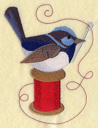 Crafty Birdie - Superb Fairywren