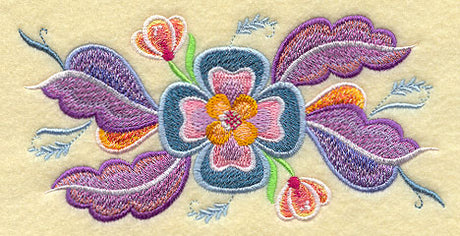 Spring Rosemaling Border 1
