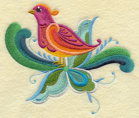 Fancy Feather Rosemaling 1