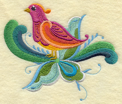Fancy Feather Rosemaling 1