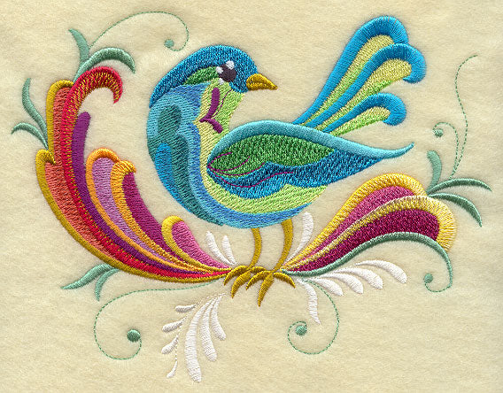 Fancy Feather Rosemaling 4