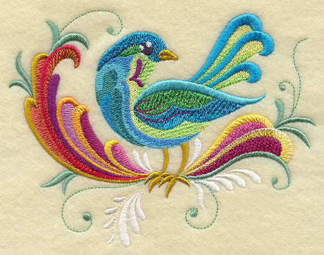 Fancy Feather Rosemaling 4