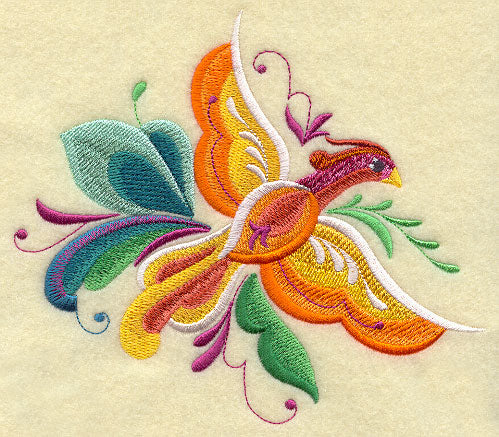 Fancy Feather Rosemaling 5