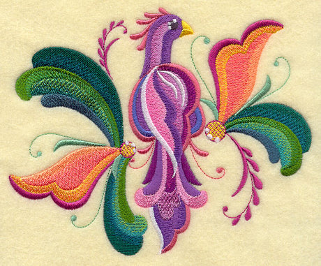 Fancy Feather Rosemaling 6
