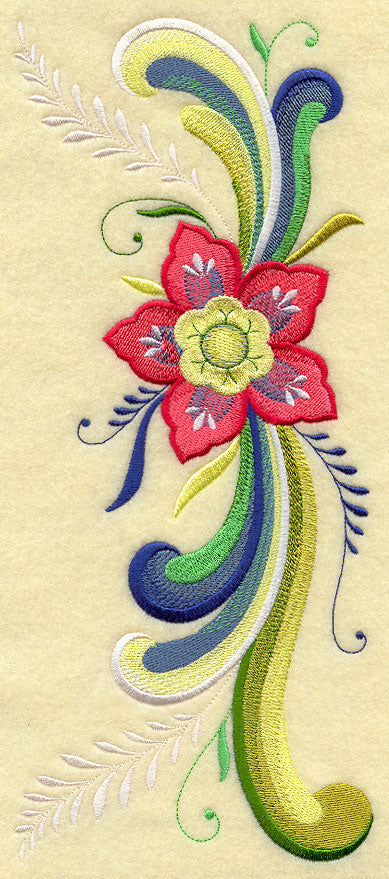 Rosemaling Floral Fancy