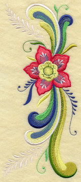 Rosemaling Floral Fancy