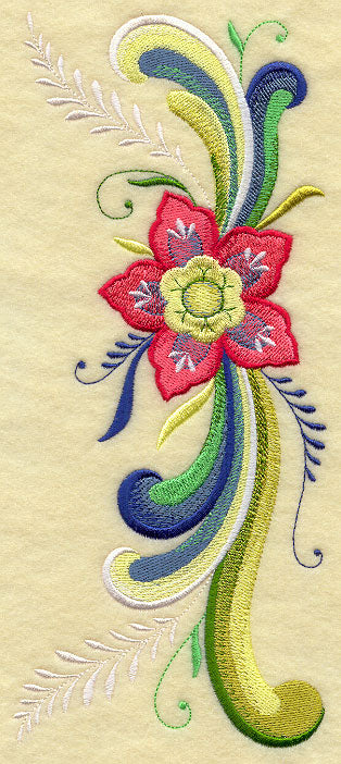 Rosemaling Floral Fancy