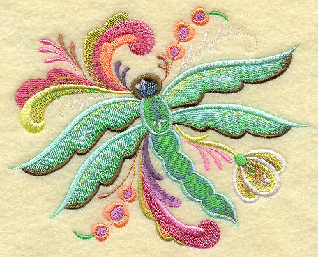 Rosemaling Dragonfly