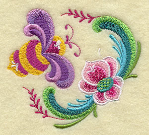 Rosemaling Bumblebee